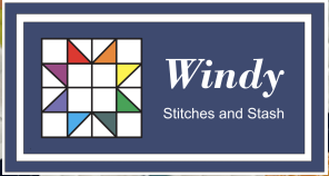 Windy Stitches and Stash logo