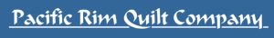 Logo for Pacific Rim Quilt Company
