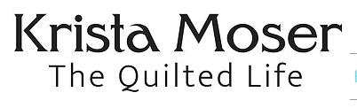 Logo for Krista Moser The Quilted Life